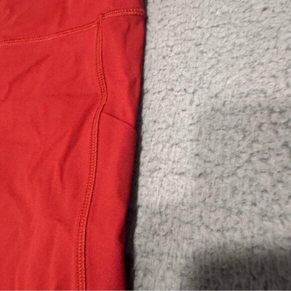 VUORI Stride Legging Red Size Large Women's Performance Legging VW429 - Picture 3 of 13